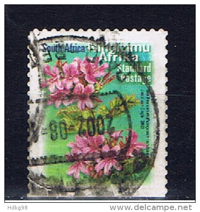 RSA+ Südafrika 2000 Mi 1317 BC 1319-21 BC Blumen - Used Stamps