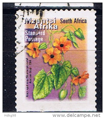 RSA+ Südafrika 2000 Mi 1317 BC 1319-21 BC Blumen - Used Stamps