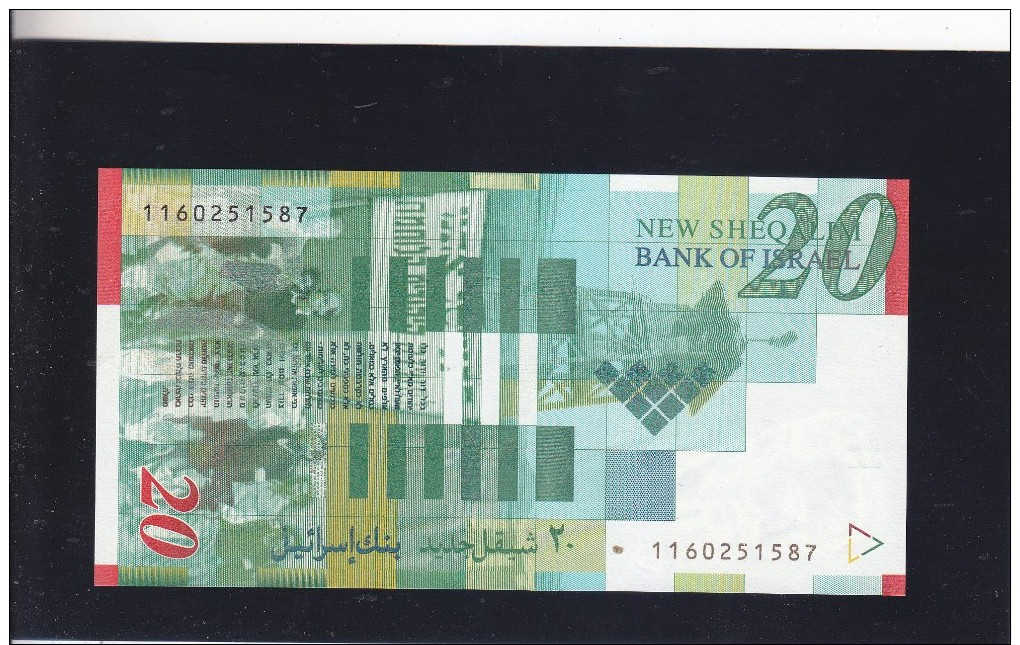 Israel- 20 Shekels - 2001- Unc - Israel