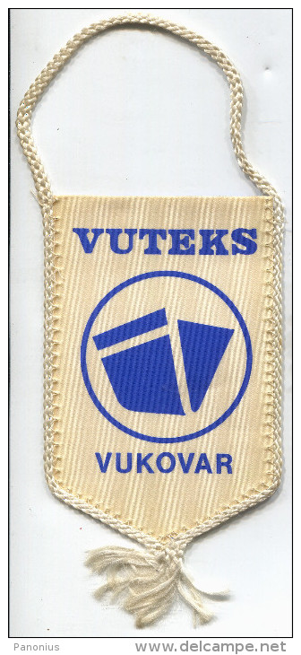 Rowing, Kayak, Canoe - KKK VUTEKS, VUKOVAR, Croatia, Vintage Pennant - Rowing