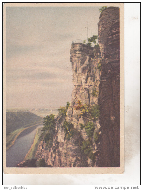 Germania Old Uncirculated Postcard - Bastei - Sachsische Schweiz - Bastei (sächs. Schweiz)