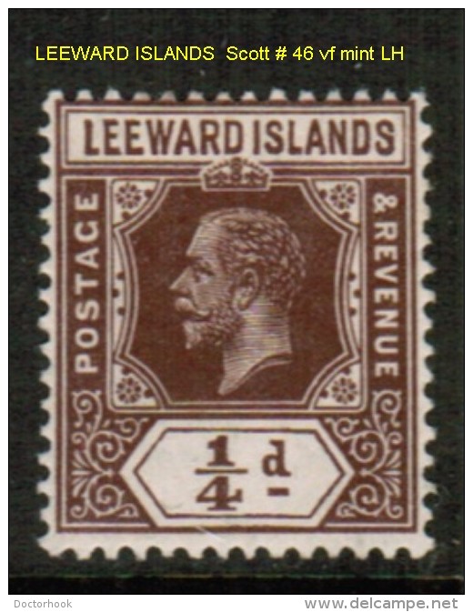 LEEWARD ISLANDS    Scott  # 46* VF MINT LH - Leeward  Islands