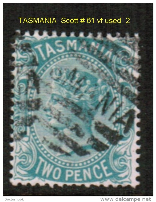 TASMANIA    Scott  # 61 VF USED - Oblitérés