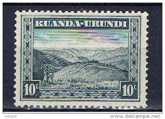 Ruanda Urundi+ 1931 Mi 44 Mng Berglandschaft - Unused Stamps
