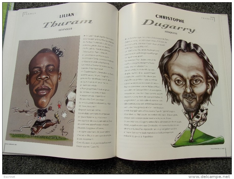 Les Tronches Du Mondial 98 - 110 Portraits - Bücher