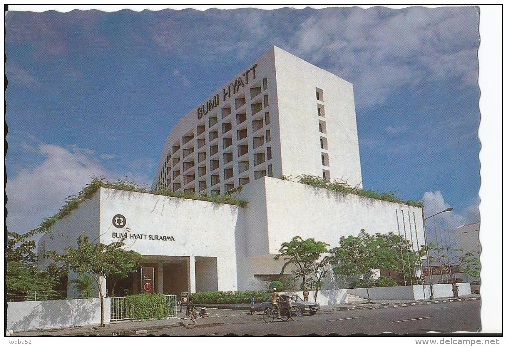 CPSM - - Ile De Java - Hotel Bumi Hyatt, Jawa Timur - Surabaya - Indonesië
