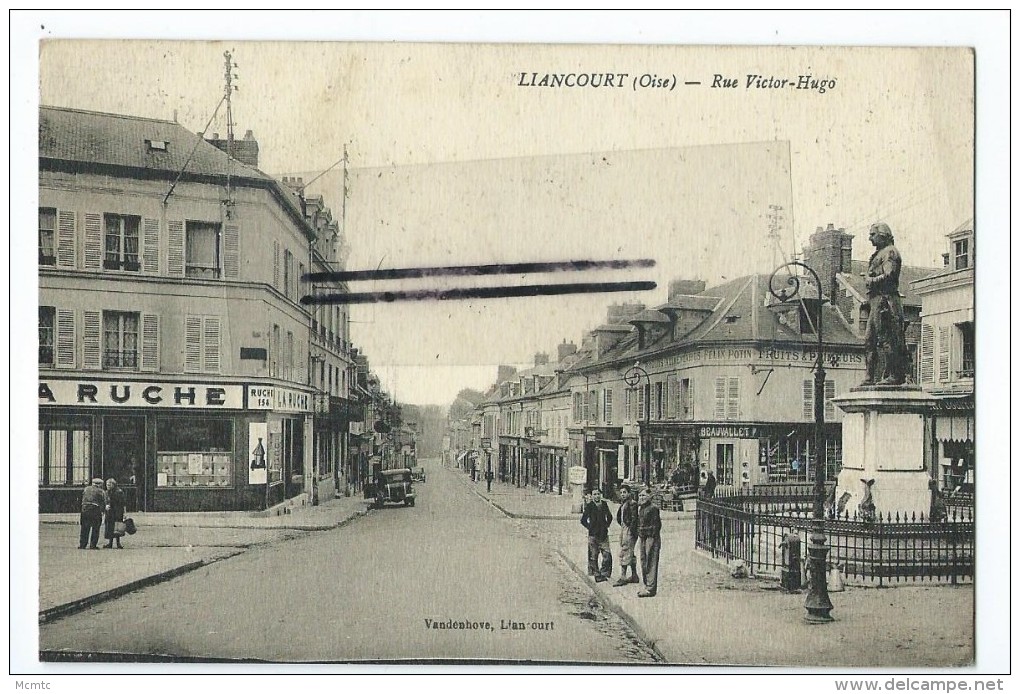 CPA -Liancourt - Rue Victor Hugo - Liancourt