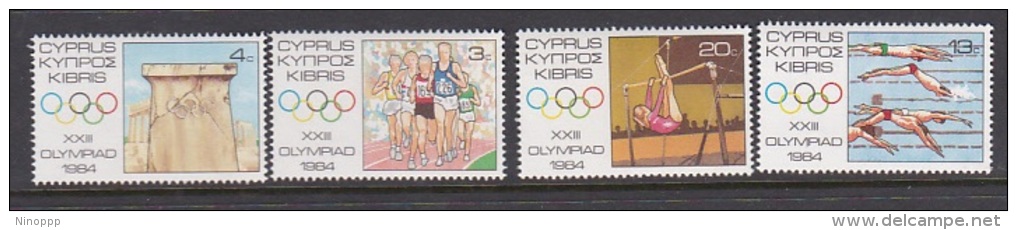 Cyprus 1984 Olympic Games Set MNH - Other & Unclassified