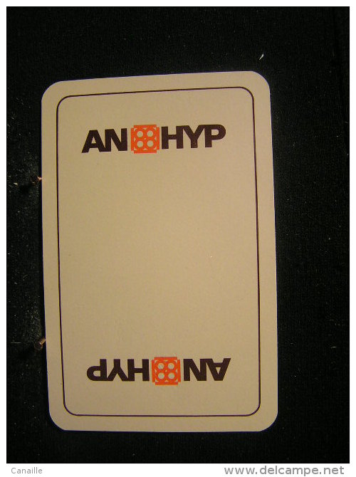 Playcard - 3  Dos De Carte A Jouer,avec Publicitè - An-Hyp -  Bank, Spaarkas, Caisse D'épargne - Other & Unclassified