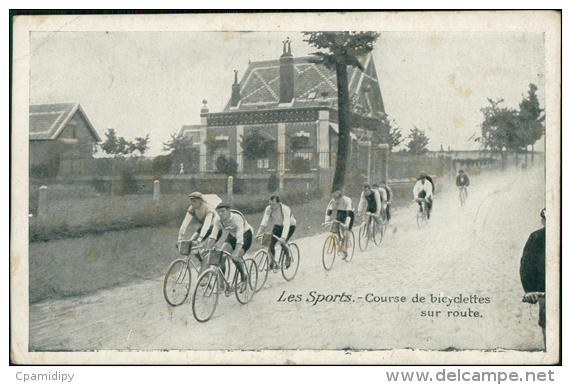 CYCLISME - Les Sports - Course De Bicyclettes Sur Route (PUB Bon Génie, Grands Magasins) - Cyclisme