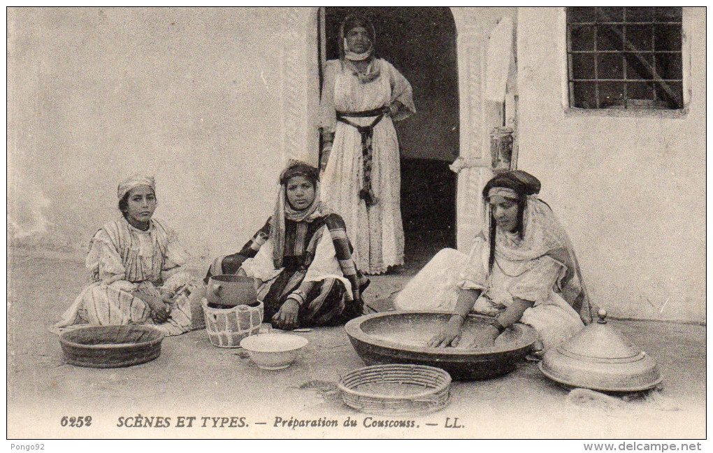 Cpa Maroc Pittoresque 1916, Femmes Marocaines  Préparant Le Couscous   (43.30) - Non Classés