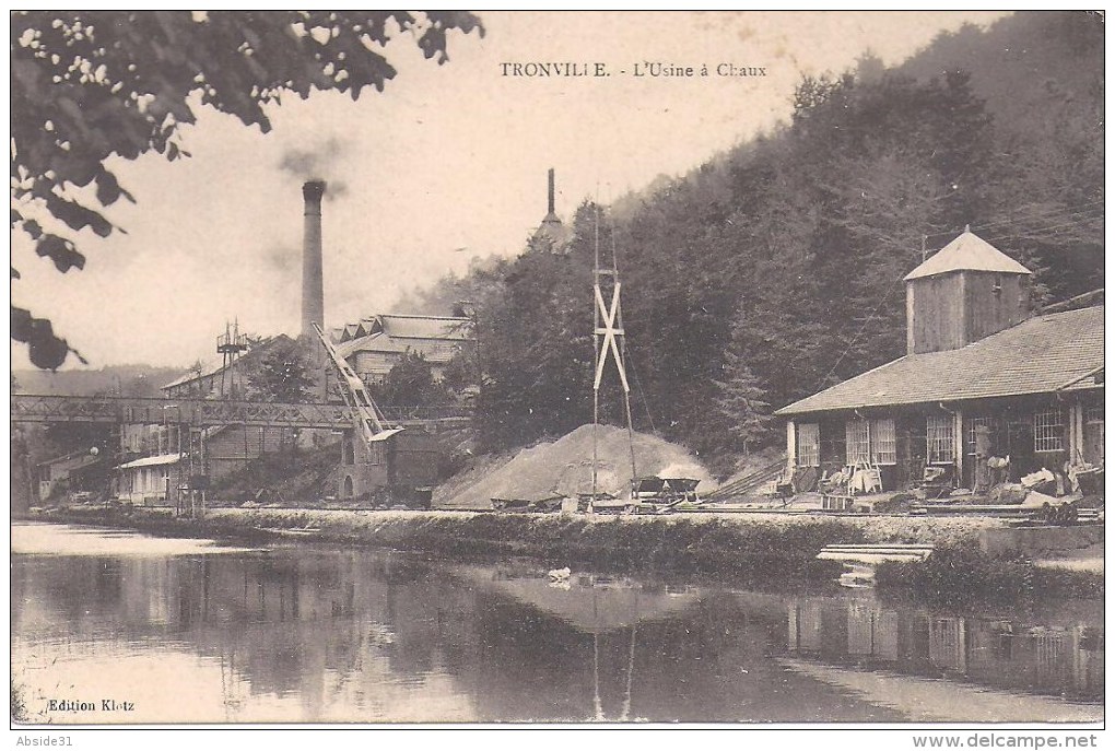 TRONVILLE - L´ Usine à Chaux - Autres & Non Classés