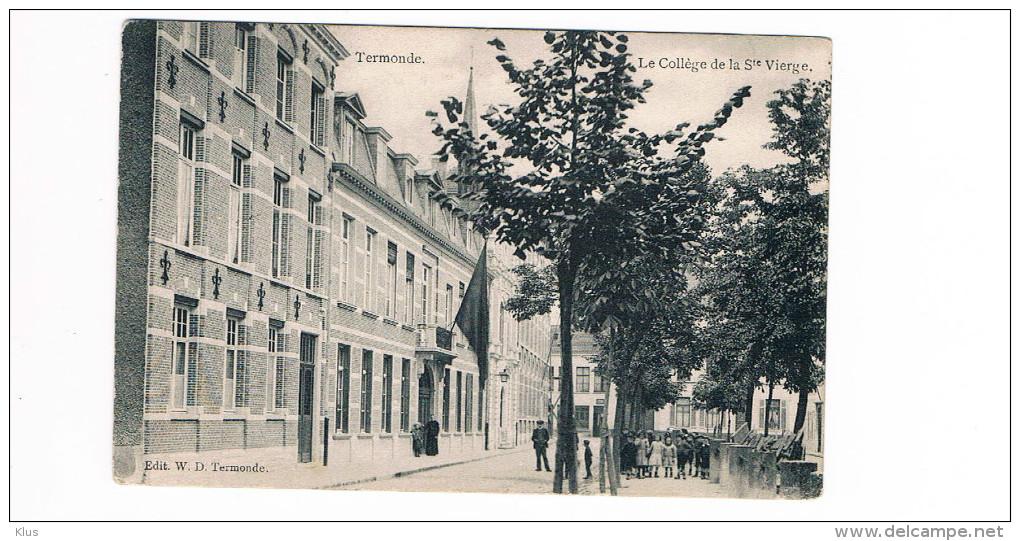Termonde Le College De La St Vierge Zeldzaam - Dendermonde