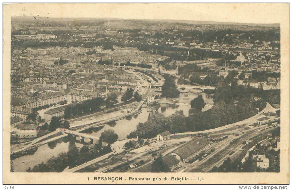 25 - BESANCON - Panorama Pris De Brégille - Besancon