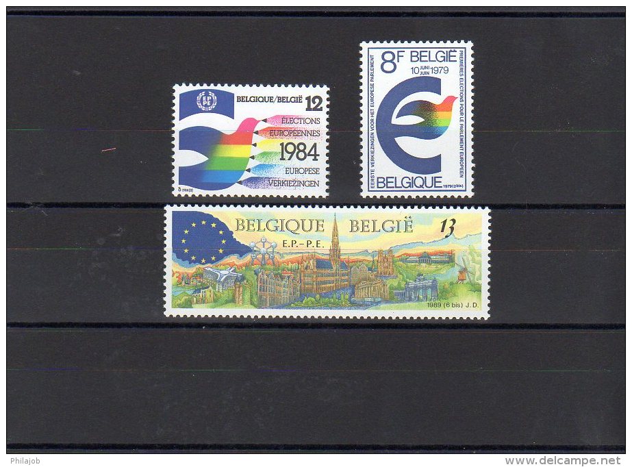 Lot De 3  Timbres Neufs ** MNH " ELECTIONS EUROPEENNES ". Voir Le Scan. Parfait état ! - Colecciones