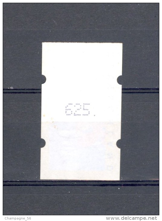 1999 N° 4  ALLEMAGNE FÉDÉRALE DOS N° 625  DISTRIBUTEURS ROULETTES  COR ** 10 *  PHOSPHORESCENT OBLITÉRÉ - Roller Precancels