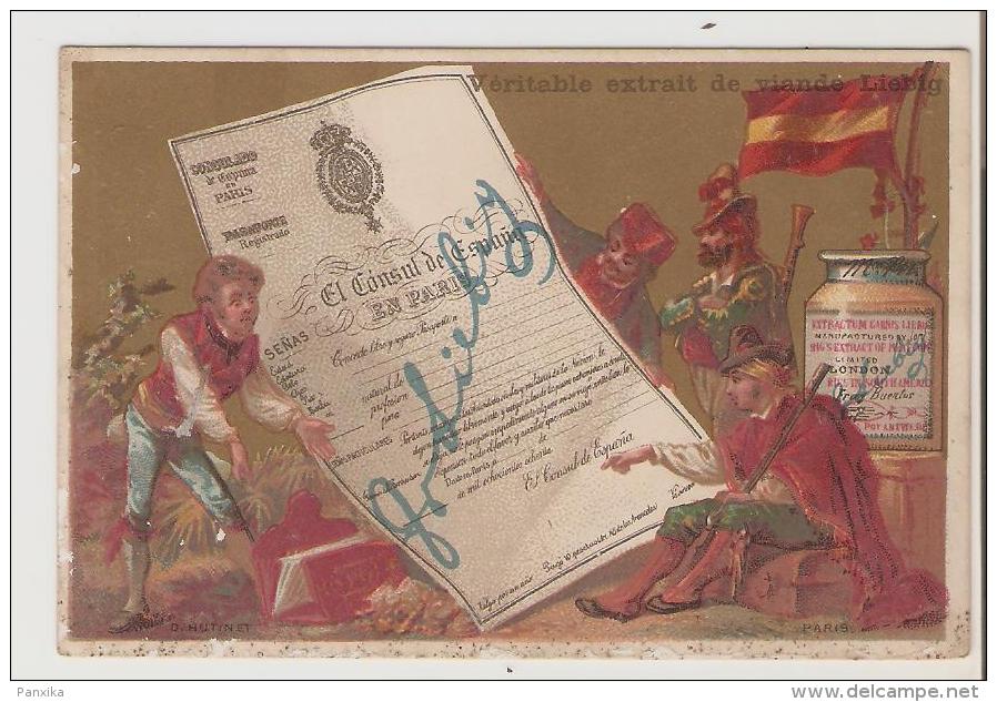 Liebig.Passeport Espagnol.El Consul De Espana. Chromo Hutinet. - Liebig