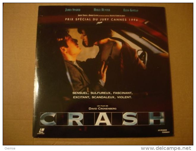 LASERDISC  CDV   /  CRASH   DE DAVID CRONENBERG  PRIX SPECIAL JURY CANNES 1996 - Otros