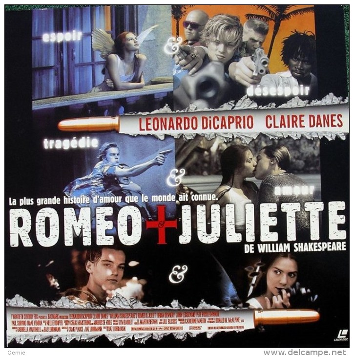 LASERDISC  CDV   °°°  Romeo + Juliette  AVEC LEONARDO  DICAPRIO - Otros