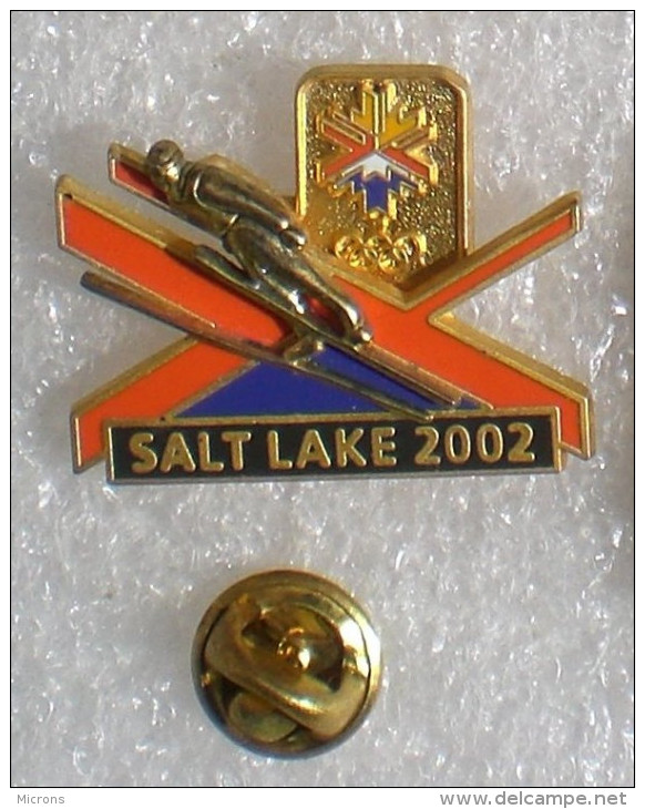 JEUX OLYMPIQUES D´HIVER SALT LAKE 2002 SAUT A SKI         SSS   009 - Jeux Olympiques