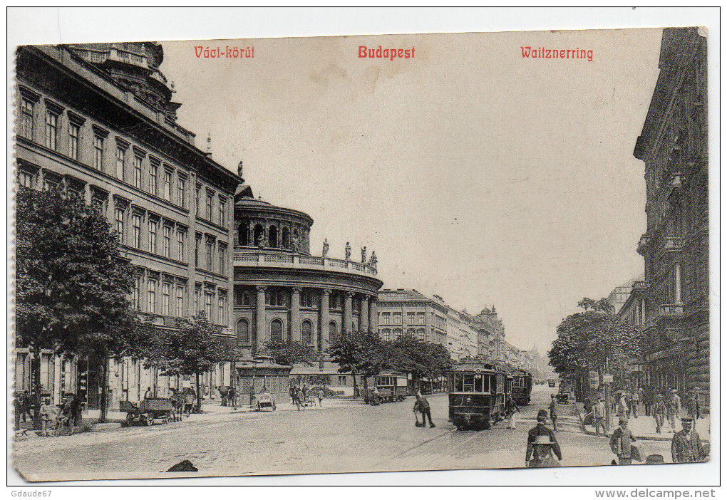 BUDAPEST (HONGRIE) - WAITZNERRING - Ungarn