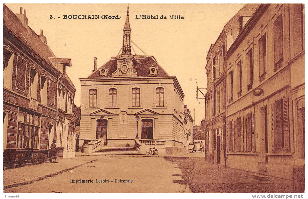 ¤¤  -   3   -   BOUCHAIN    -   L'Hôtel De Ville   -   ¤¤ - Bouchain