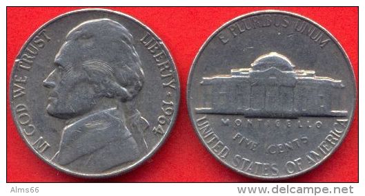 USA 5 Cents 1964 VF - 1938-…: Jefferson