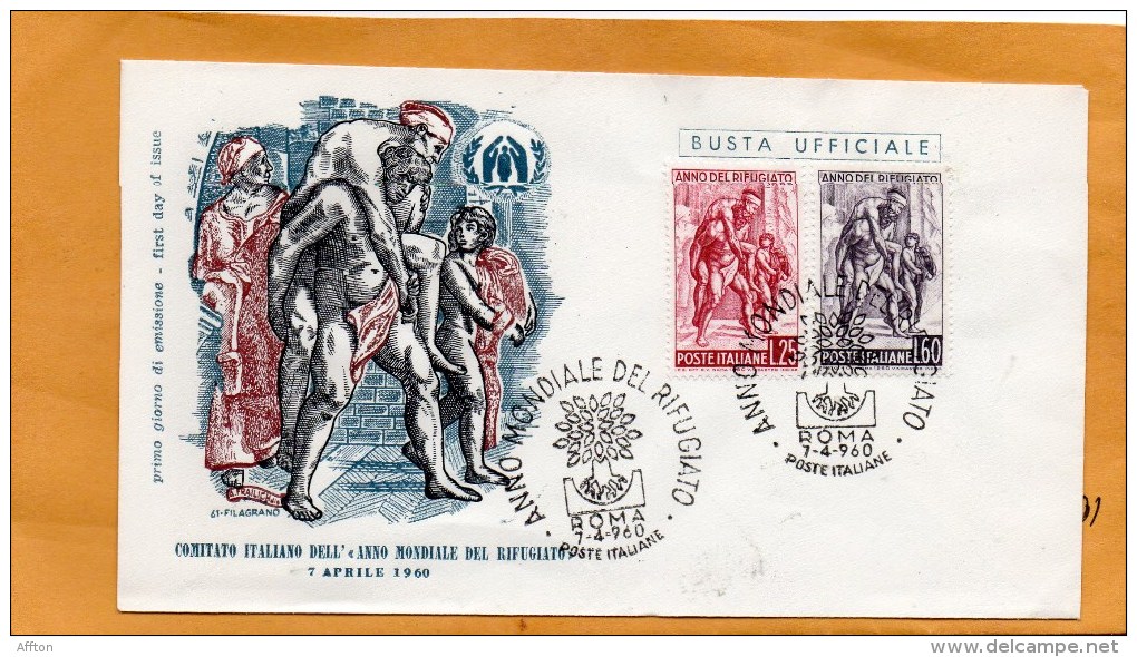 Italy 1960 FDC - FDC