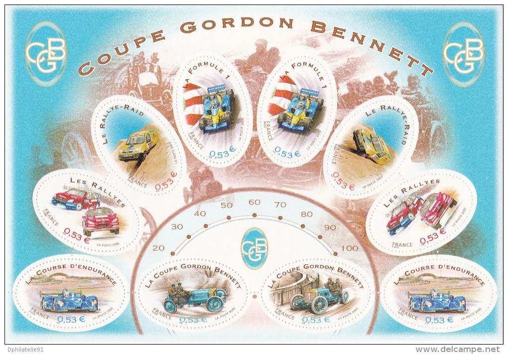 FRANCE Bloc Feuillet N°86 - 2005 - Coupe Gordon Bennett (voitures De Course) - Neuf** - Nuevos