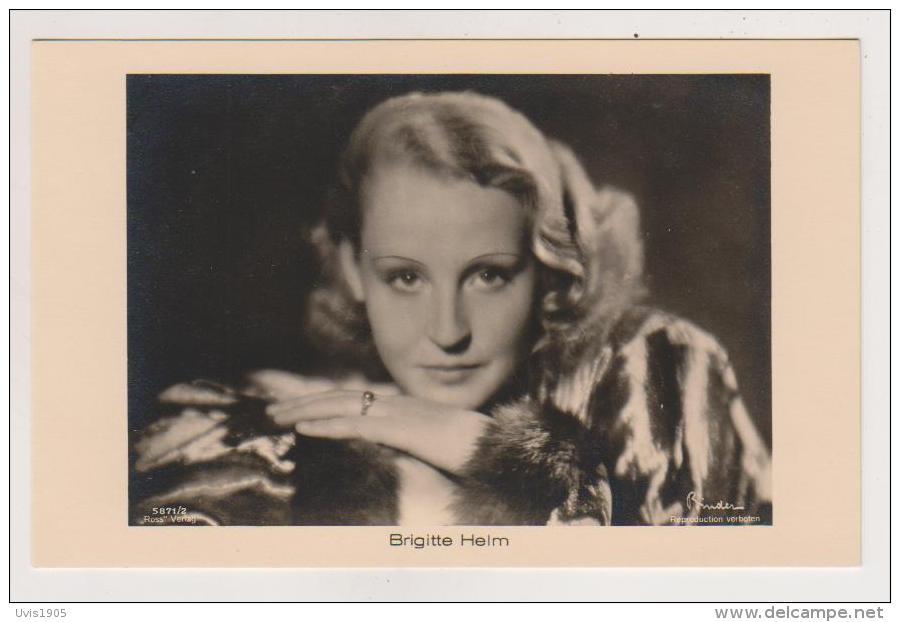 Brigitte Helm.Ross Edition Nr.5871/2 - Actors