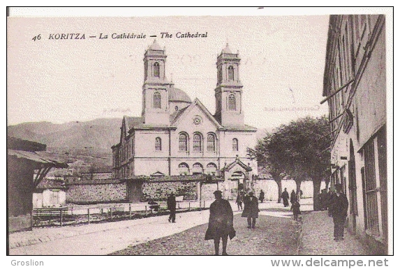 KORITZA (KORCE ALBANIE)  46 LA CATHEDRALE (ANIMATION) 1918 - Albanie