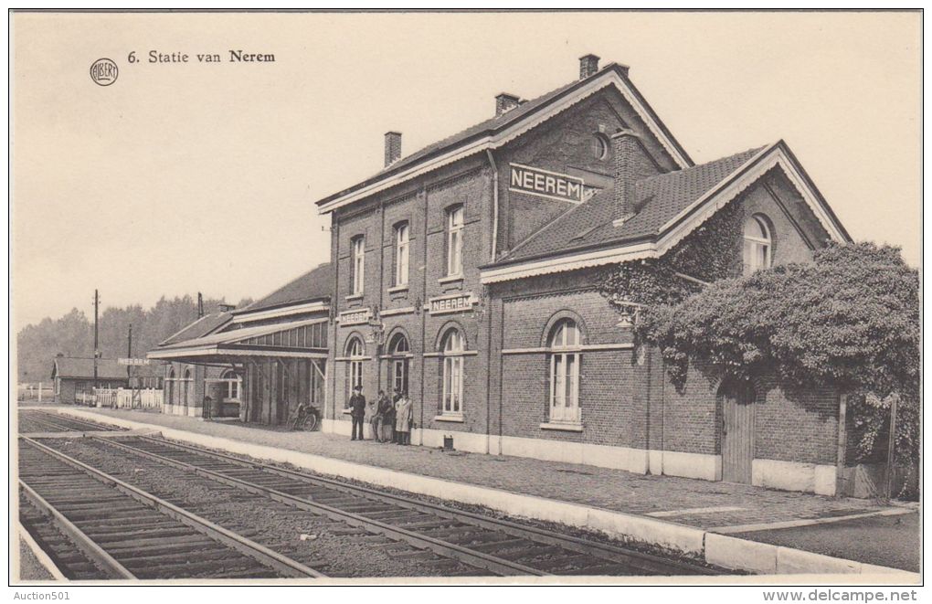 22579g STATIE - GARE - QUAI - CHEMIN De FER -  Nerem - Tongeren