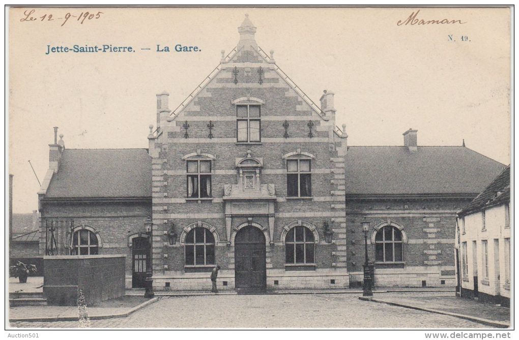 22622g  GARE - Jette-Saint-Pierre - 1905 - Jette