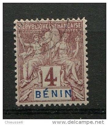 Benin  Ob N° 35 - 4c Lilas - Brun S. Gris . - Other & Unclassified