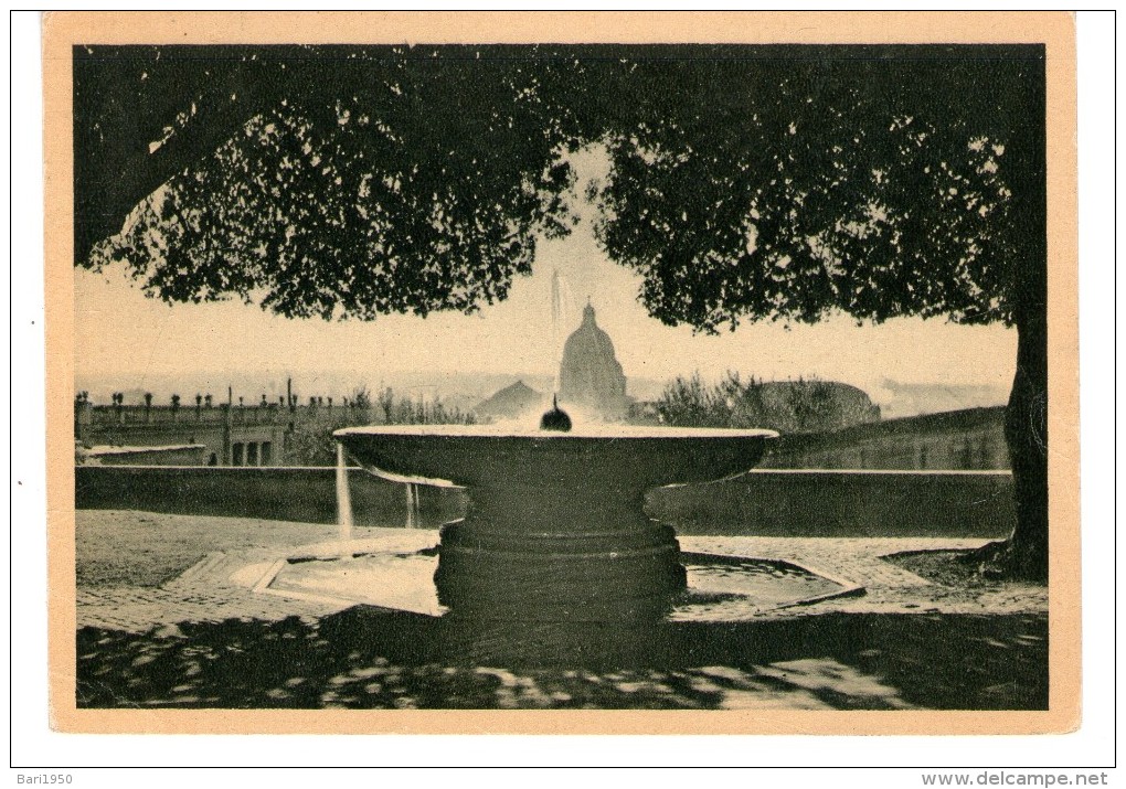 Roma - Fontana Villa Medici - Parques & Jardines