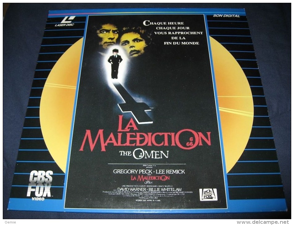 LASERDISC  CDV   °°° La Malediction - Otros