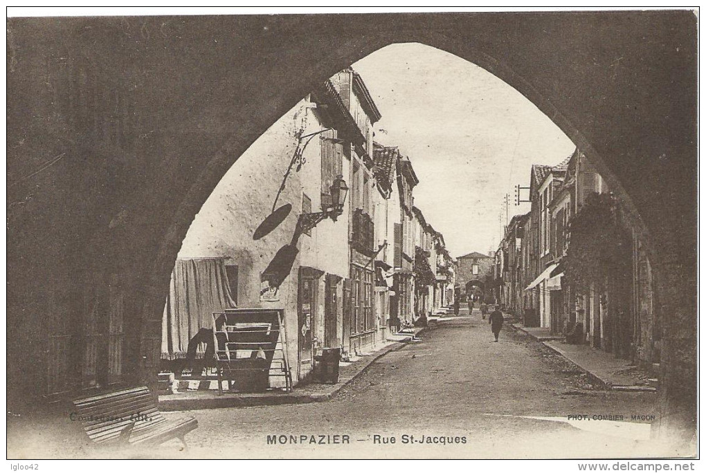 MONPAZIER - Rue St. Jacques - Autres & Non Classés