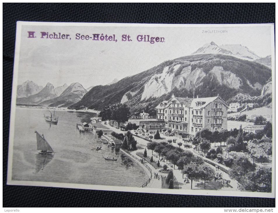 AK ST.GILGEN Künstlerkarte Ca.1915 // /  D*13354 - St. Gilgen