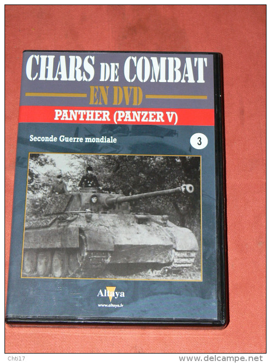 CHARS DE COMBAT EN DVD  "PANTHER / PANZER V  " N°3   GUERRE MONDIALE  WW2 1939/45 - Documentari