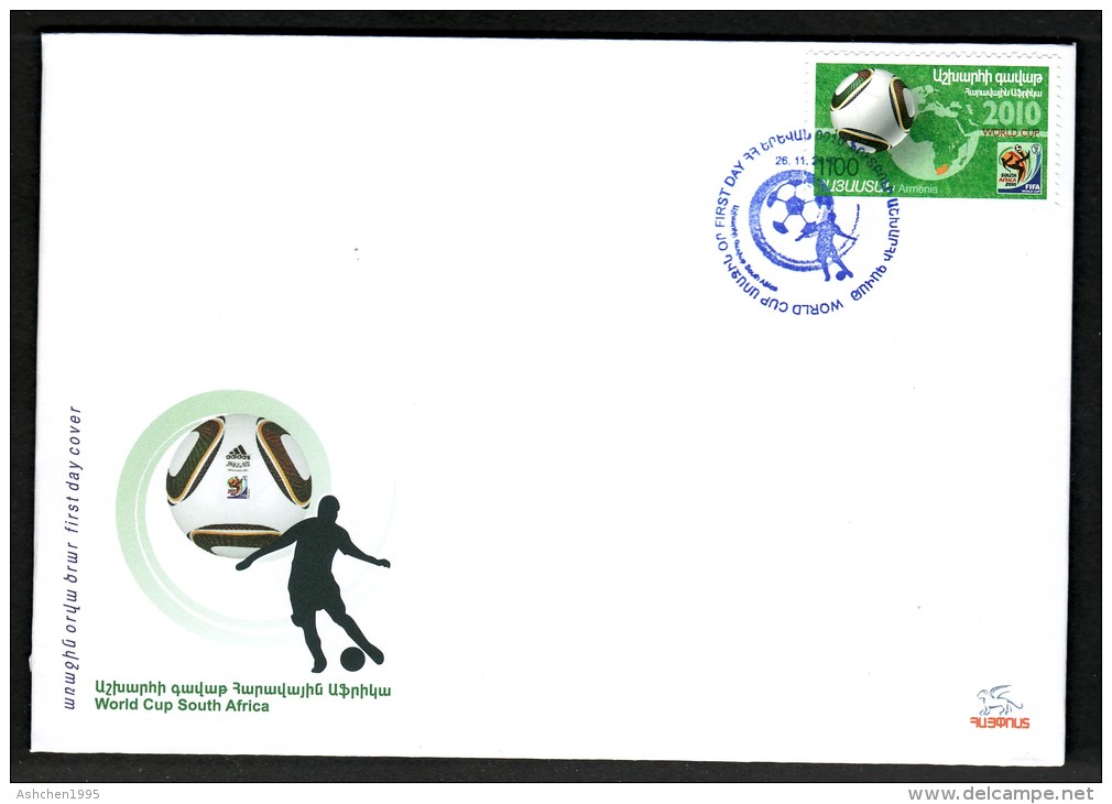 Armenia 2010, World Cup South Africa - FDC - 2010 – South Africa