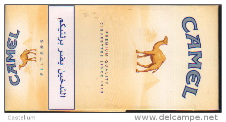 Algerie- CAMEL -Paquet Vide - Boites à Tabac Vides