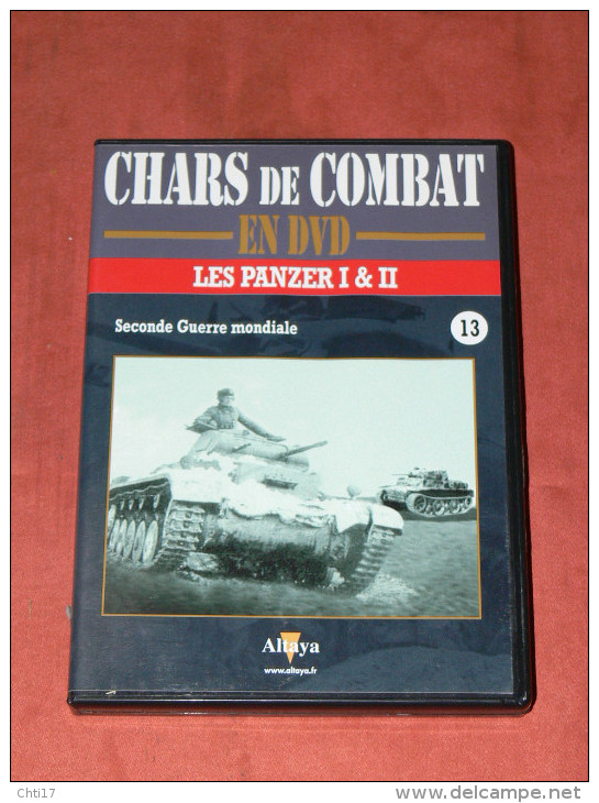 CHARS DE COMBAT EN DVD  " LES PANZER  I & II "   LES CHARS LEGERS ALLEMANDS   N° 13  GUERRE MONDIALE  WW2 1939/45 - Documentary