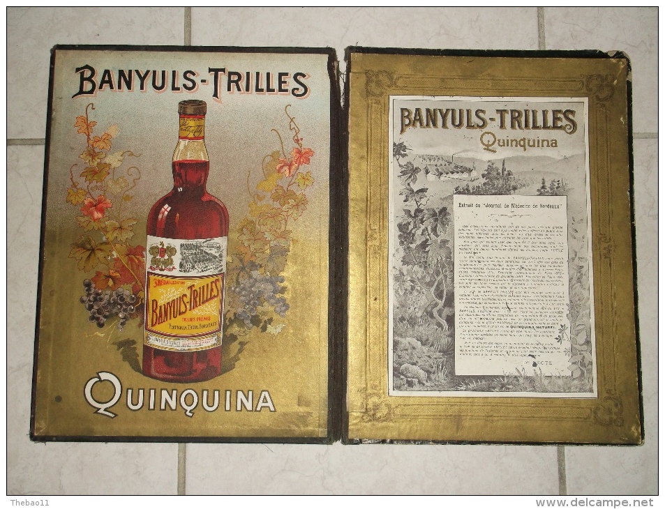 SOUS MAIN APERITIF BANYULS TRILLES - Autres & Non Classés