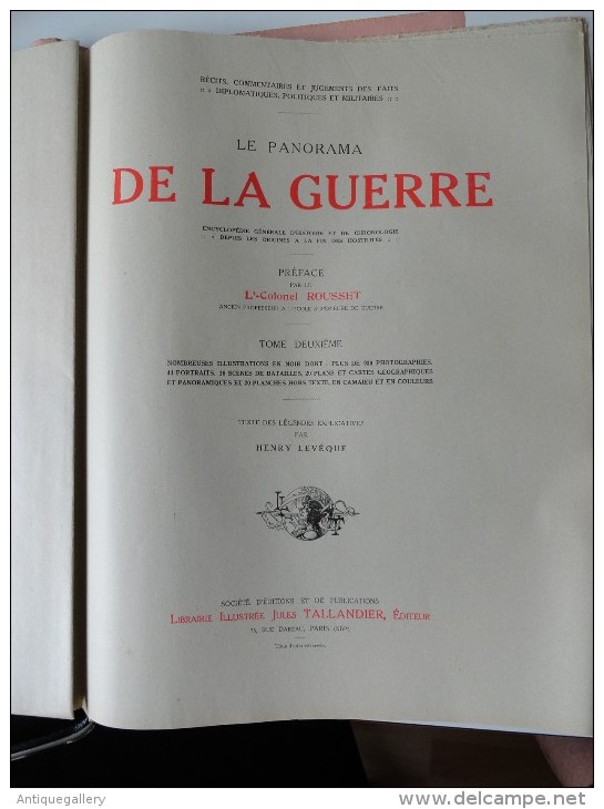 RARE : COLLECTION DE 174 FASCICULES DE LA GUERRE 1914 -1919 - Francese