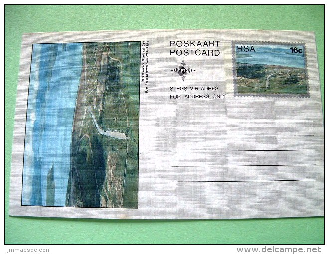 South Africa 1987 Unused Pre Paid Postcard - Landscape - Dam - Covers & Documents