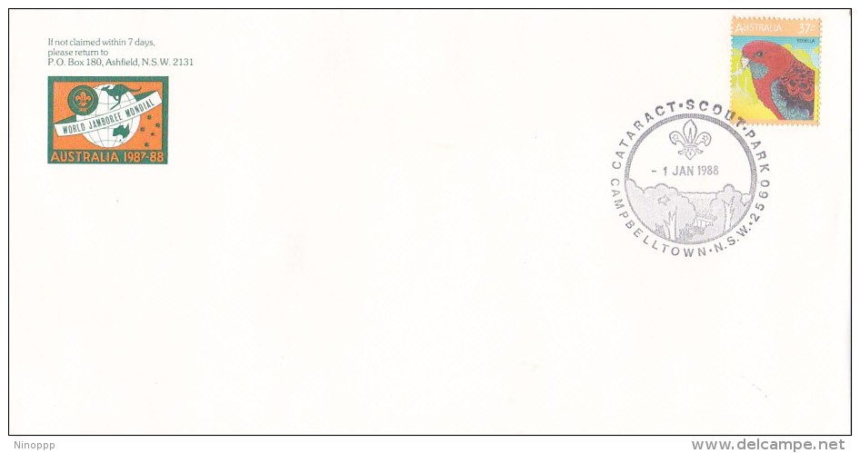 Australia 1988 Cataract Scout Park Souvenir Cover Dated ,1 Jan 88 - Other & Unclassified