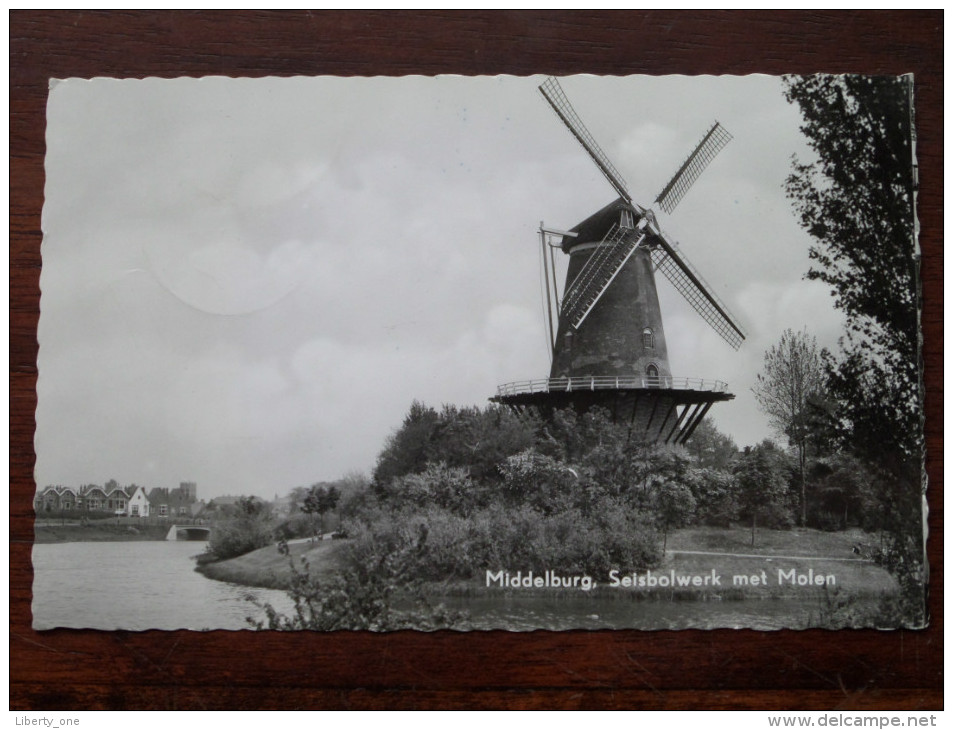 Seisbolwerk Met Molen - 1965 ( Zie Foto Voor Details ) !! - Middelburg