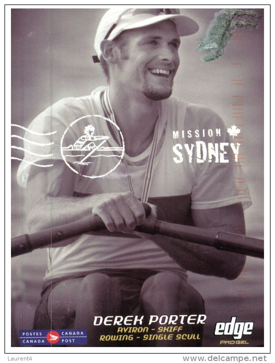 (913) Australia Sydney 2000 Olympic Games - Canada Rower - Rowing - Olympic Games