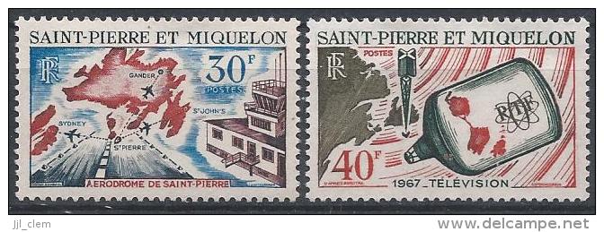 S.P.M. N° 376 ** Et 377 * Neuf - Unused Stamps