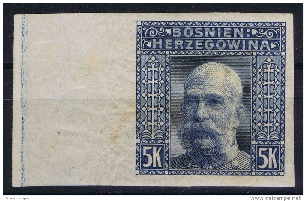 Österreichisch- Bosnien Und Herzegowina Mi. 44 U MH/* - Unused Stamps